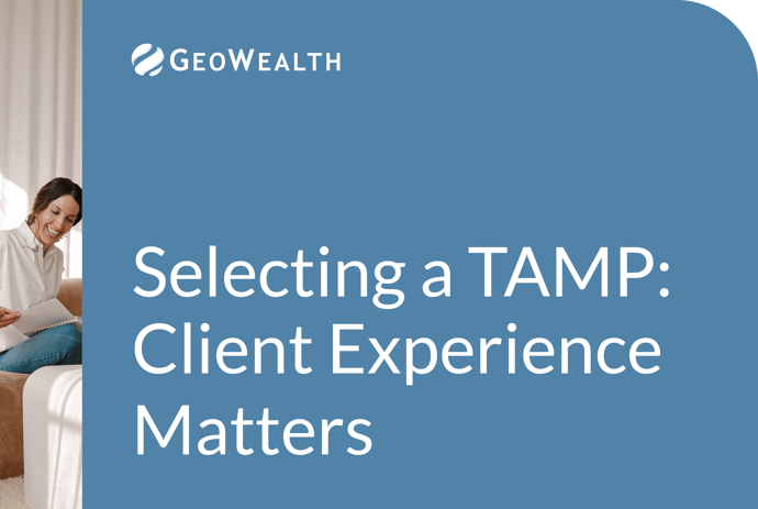 Selecting a TAMP: Client Experience Matters