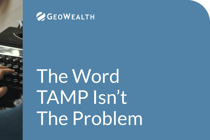 The Word TAMP Isn