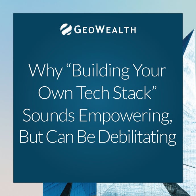 Why “Building Your Own Tech Stack” Sounds Empowering, But Can Be Debilitating