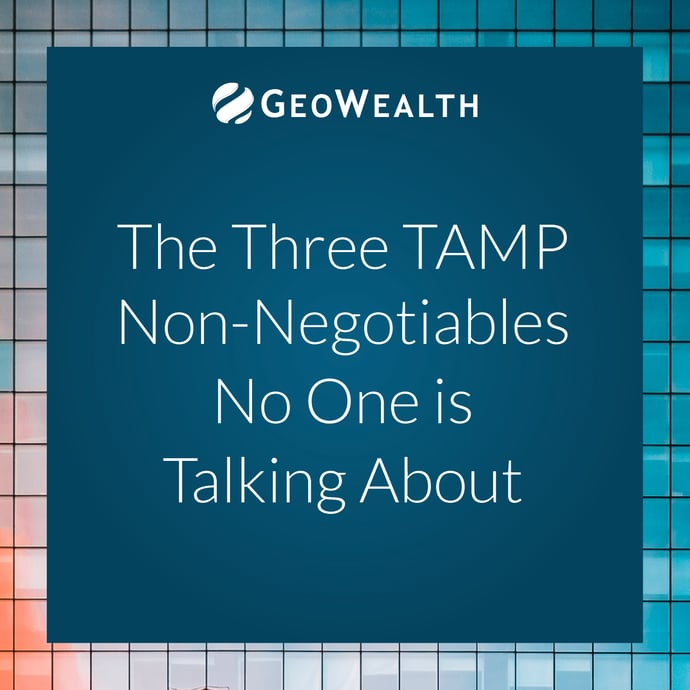 The Three TAMP Non-Negotiables No One is Talking About